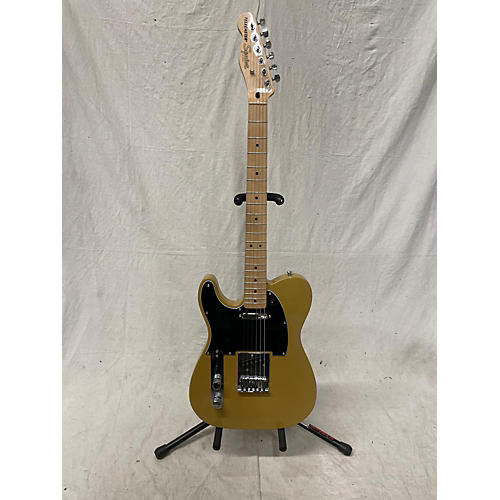 Squier Affinity Telecaster Left Handed Electric Guitar Butterscotch Blonde