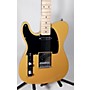 Used Squier Affinity Telecaster Left Handed Electric Guitar Butterscotch Blonde