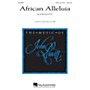 Hal Leonard African Alleluia TTBB Composed by John Leavitt