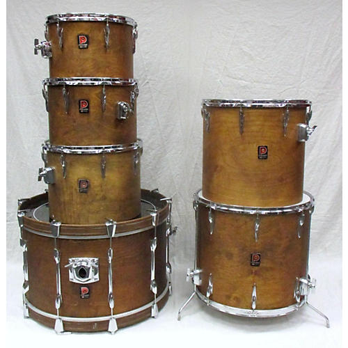 African Mahogany Drum Kit