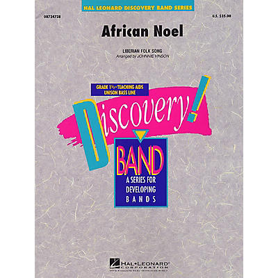 Hal Leonard African Noel Concert Band Level 1.5 Arranged by Johnnie Vinson