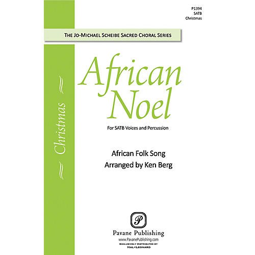 Pavane African Noel Percussion Composed by Ken Berg