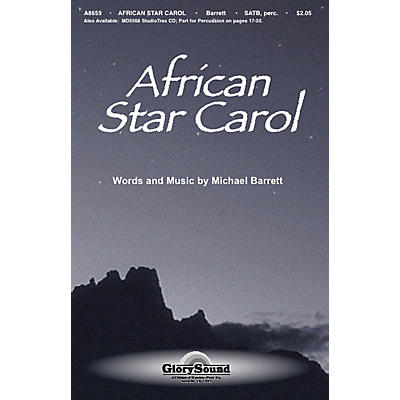 Shawnee Press African Star Carol SATB composed by Michael Barrett