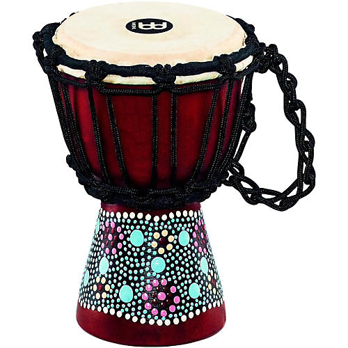 MEINL African-Style Mini Djembe 4.5 in. Flower