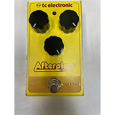 TC Electronic Afterglow Chorus Effect Pedal