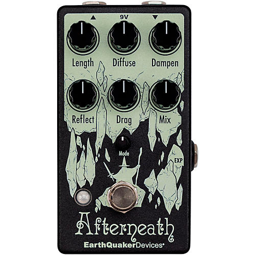 EarthQuaker Devices Afterneath V3 Reverb Effects Pedal Condition 2 - Blemished Black 197881144357