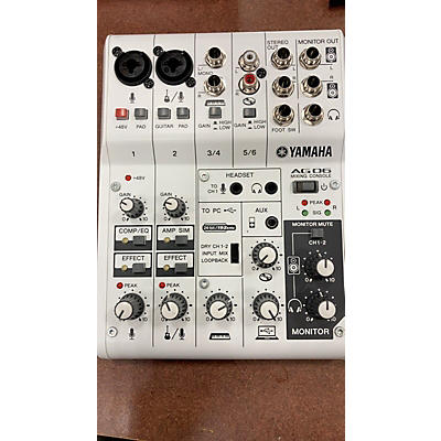 Yamaha Ag06 Digital Mixer