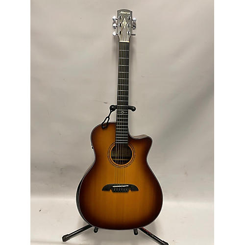 Alvarez Ag7 Acoustic Electric Guitar 2 Color Sunburst