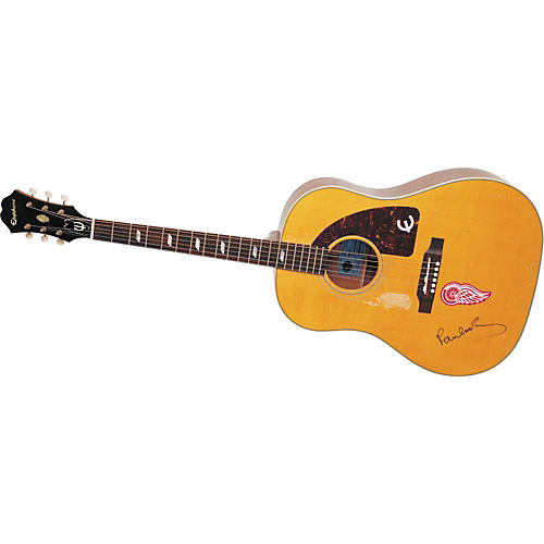Aged Texan Acoustic Guitar Signed by Paul McCartney. #1 of only 40 produced!