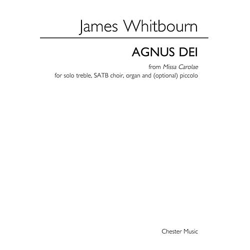 Music Sales Agnus Dei from Missa Carolae SATB Composed by James Whitbourn