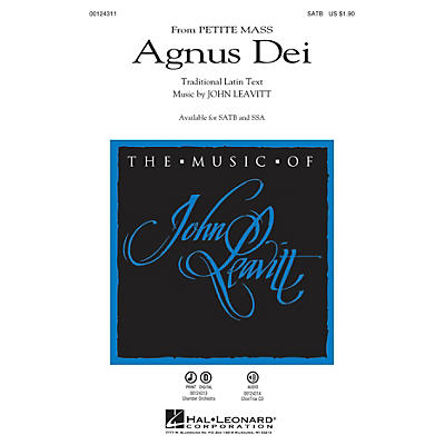 Hal Leonard Agnus Dei (from Petite Mass) SSA Composed by John Leavitt