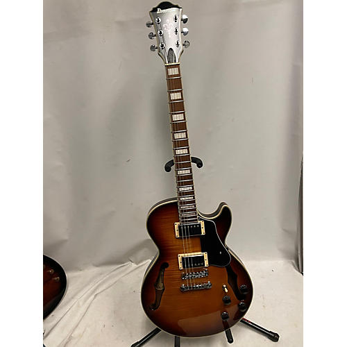 Ibanez Ags 73 Fm Hollow Body Electric Guitar flame maple