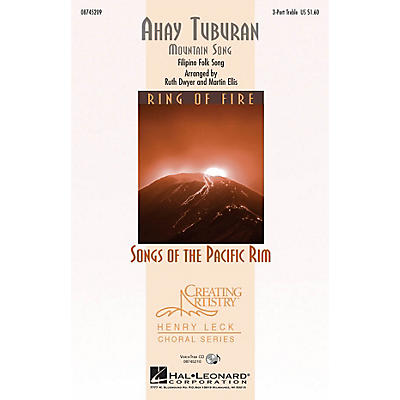 Hal Leonard Ahay Tuburan 3 Part Treble arranged by Ruth Dwyer