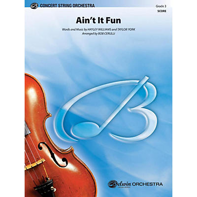 Alfred Ain't It Fun String Orchestra Grade 3