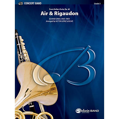 Alfred Air & Rigaudon Concert Band Grade 3 Set