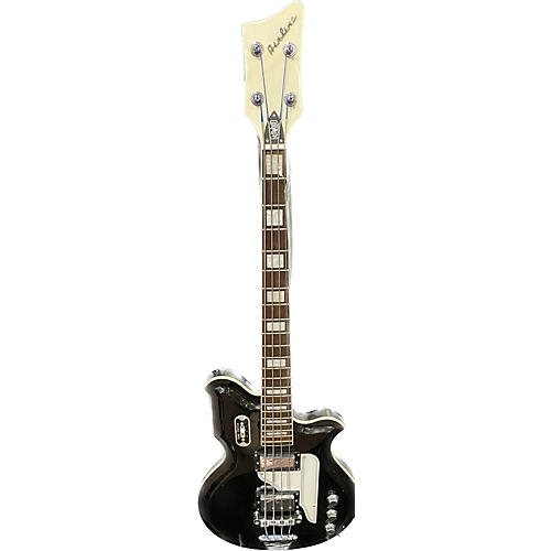 Eastwood Airline Electric Bass Guitar Black