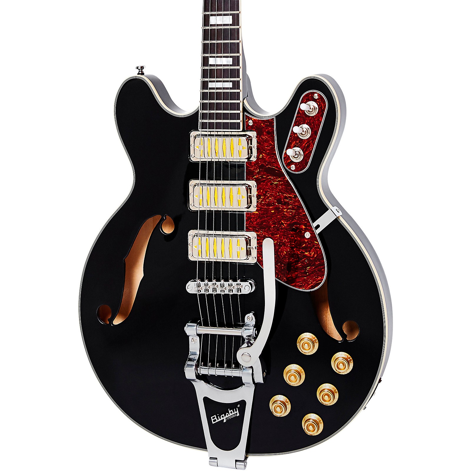 Eastwood Airline H78 Electric Guitar Black Musician's Friend