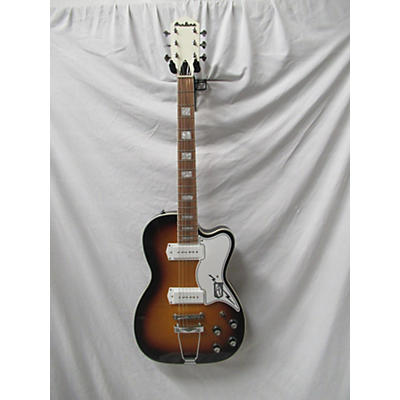Eastwood Airline Tuxedo Hollow Body Electric Guitar