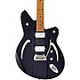 Reverend Airsonic HC Maple Fingerboard Electric Guitar Midnight Black