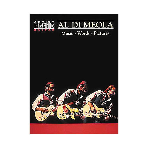 Al Di Meola - Music, Words, Pictures Guitar Tab Book