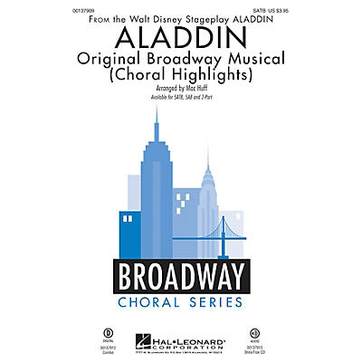 Hal Leonard Aladdin - Original Broadway Musical (Choral Highlights) ShowTrax CD Arranged by Mac Huff