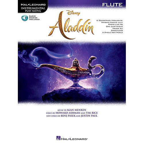 Hal Leonard Aladdin Instrumental Play-Along Series for Flute Book/Audio Online
