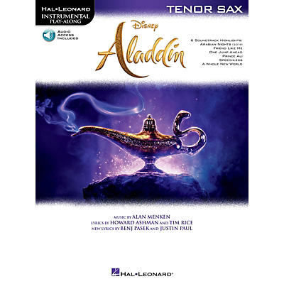 Hal Leonard Aladdin Instrumental Play-Along for Tenor Sax Book/Audio Online
