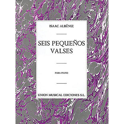 Music Sales Albeniz Seis Pequenos Valses Op.25 Piano Music Sales America Series