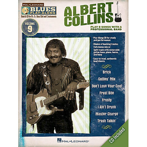 Hal Leonard Albert Collins (Blues Play-Along Volume 9) Blues Play-Along Series Softcover with CD by Albert Collins