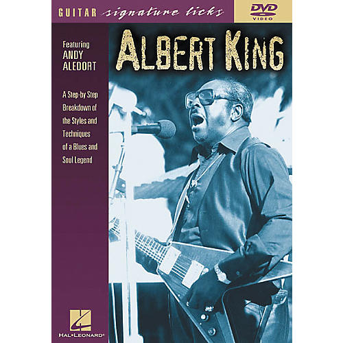 Hal Leonard Albert King Guitar Signature Licks (DVD)