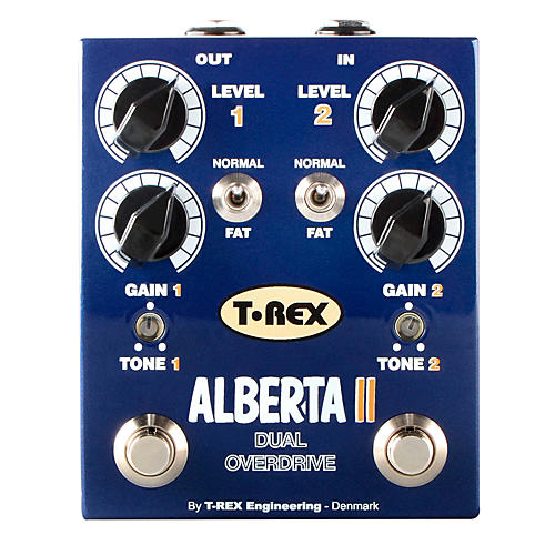 Alberta II Dual Overdrive Guitar Effects Pedal