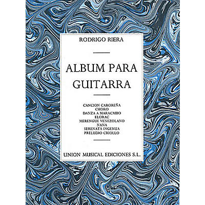 UNION MUSICALE Album Para Guitarra Music Sales America Series