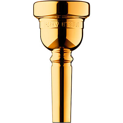 Laskey Alessi Solo Signature Series Large Shank Trombone Mouthpiece in Gold