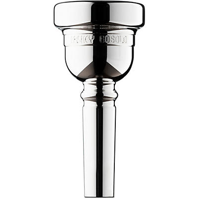 Laskey Alessi Solo Signature Series Large Shank Trombone Mouthpiece in Silver