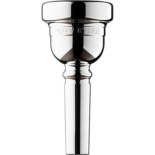 Laskey Alessi Solo Signature Series Large Shank Trombone Mouthpiece in Silver 67