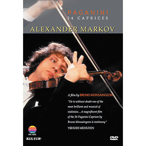Alexander Markov: Paginini's 24 Caprices DVD