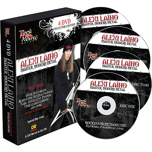 Alexi Laiho - Master Modern Metal 4 DVD Collector's Edition