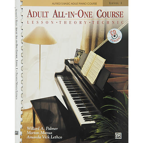 Alfred Alfred's Basic Adult All-in-One Course Book 1 Book 1 & CD