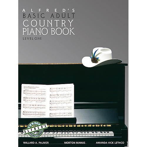 Alfred Alfred's Basic Adult Piano Course Country Songbook Book 1