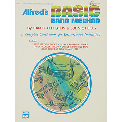 Alfred Alfred's Basic Band Method Book 1 Percussion (Snare Drum Bass Drum & Accessories)