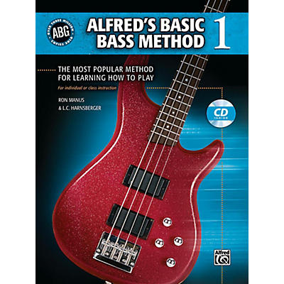 Alfred Alfred's Basic Bass Method Book & CD 1