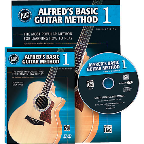 Alfred's Basic Guitar Method Book 1 with DVD/CD