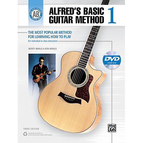 Alfred's Basic Guitar Method Level 1 Book and DVD