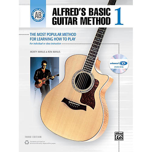 Alfred's Basic Guitar Method Level 1 Book and Enhanced CD