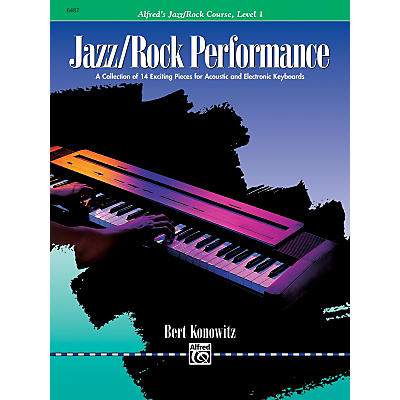 Alfred Alfred's Basic Jazz/Rock Course Performance Level 1