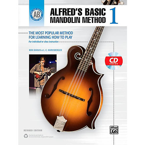 Alfred's Basic Mandolin Method 1 (Revised) Book & CD