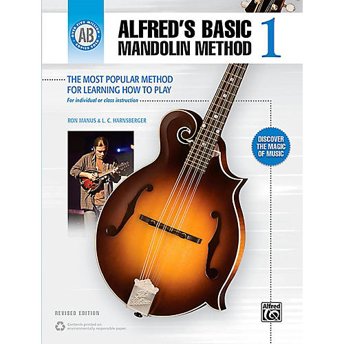 Alfred Alfred's Basic Mandolin Method 1 (Revised) Book