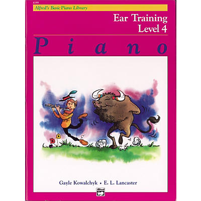 Alfred Alfred's Basic Piano Course Ear Training Book 4