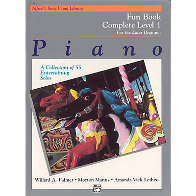 Alfred Alfred's Basic Piano Course Fun Book Complete 1 (1A/1B)