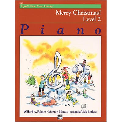 Alfred Alfred's Basic Piano Course Merry Christmas! Book 2